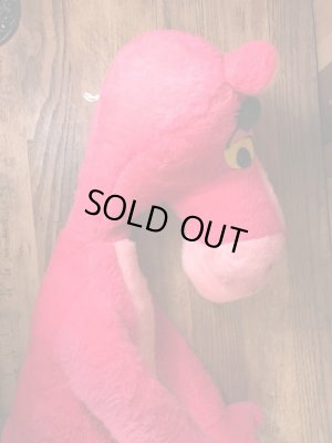 ピンクパンサーの大き目サイズの80年代ビンテージぬいぐるみ