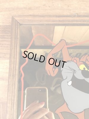 ルーニーテューンズのタスマニアンデビルの80年代ビンテージパブミラー