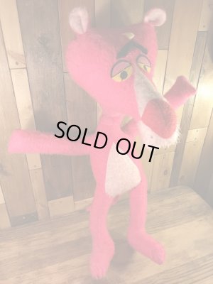 ピンクパンサーの大き目サイズの70年代ビンテージ縫いぐるみ