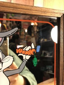 他の写真1: Warner Bros Looney Tunes “Bugs Bunny” Pub Mirror　バッグスバニー　ビンテージ　パブミラー　ルーニーテューンズ　80年代