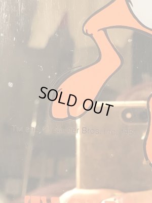 ルーニーテューンズのタスマニアンデビルの80’sヴィンテージ壁掛けミラー