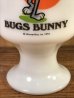 ルーニーテューンズのバッグスバニーの70年代ビンテージミルクガラスマグカップ