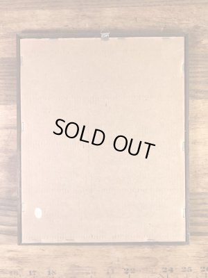 ルーニーテューンズのタスマニアンデビルの80’sヴィンテージ壁掛けミラー