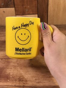 他の写真3: Smile “Have A Happy Day” Mellaril Milk Glass Mug　スマイル　ビンテージ　マグカップ　ミルクガラス　70年代