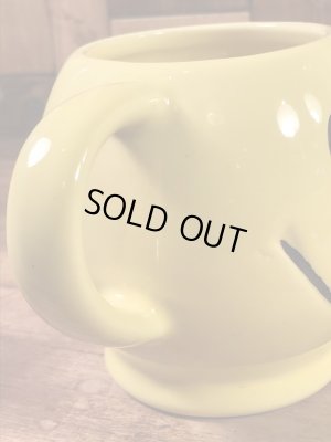 スマイルの陶器製の70年代ビンテージマグカップ