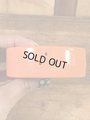 スマイルの陶器製の60年代ビンテージ塩コショウ入れ