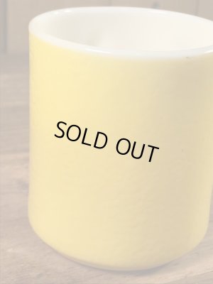 スマイルフェイスとHave A Happy Dayが描かれた70’sヴィンテージヘーゼルアトラスマグ