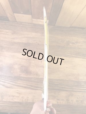 スマイルフェイスのビニール製の80’s〜ヴィンテージテーブルカバー