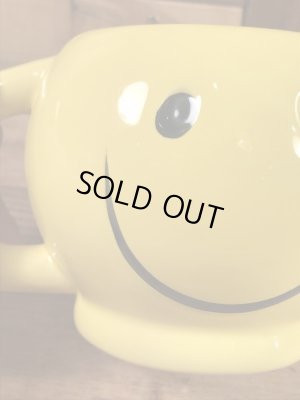 スマイルの陶器製の90年代〜ビンテージマグカップ