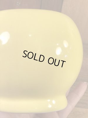 スマイルフェイスのセラミック製の90’s〜ヴィンテージマグ