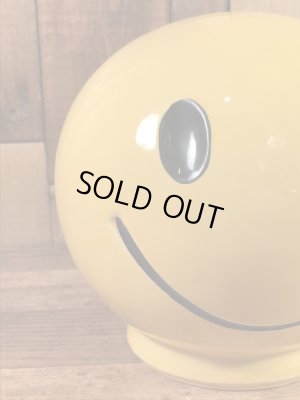 McCoy社製のスマイルフェイスの70’sヴィンテージコインバンク