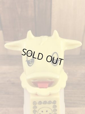 スマイルフェイスとメッセージが描かれた60〜70’sヴィンテージモーカウクリーマー