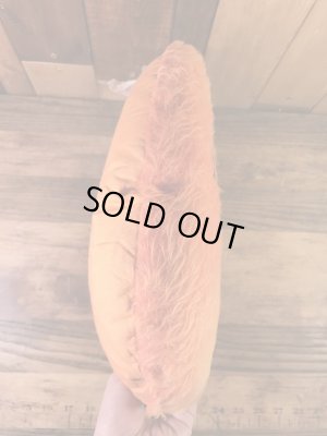 スマイルフェイスの布製の70’sヴィンテージクッション