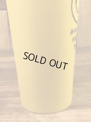 “Have A Happy Day”のスマイルフェイスの70’sヴィンテージプラスチックコップ