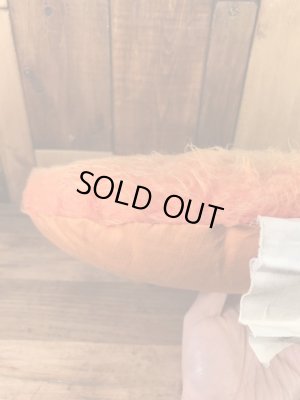 スマイルフェイスの布製の70’sヴィンテージクッション