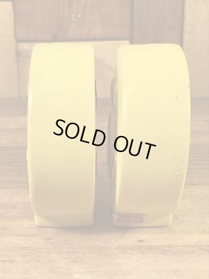 スマイルフェイスのセラミック製の60’sヴィンテージソルト&ペッパー