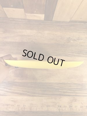 スマイルフェイスと“I Ate The Whole Thing!”のメッセージが書かれた70’sヴィンテージプラスチックプレート