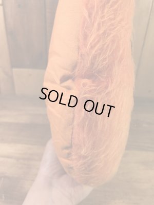 スマイルの布製の70年代ビンテージクッション