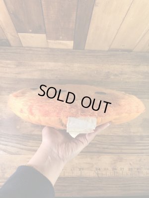 スマイルの布製の70年代ビンテージクッション