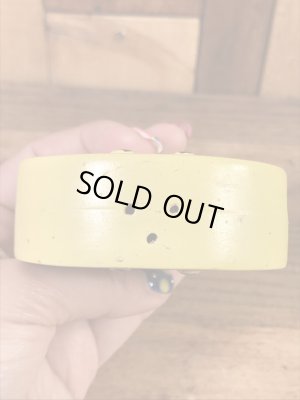 スマイルの陶器製の60年代ビンテージ塩コショウ入れ