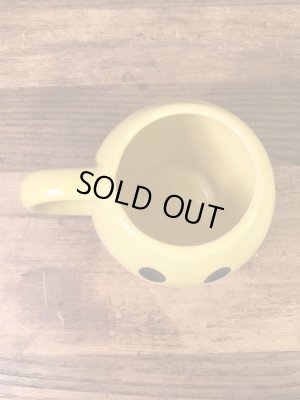 スマイルの陶器製の70年代ビンテージマグカップ