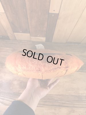 スマイルフェイスの布製の70’sヴィンテージクッション