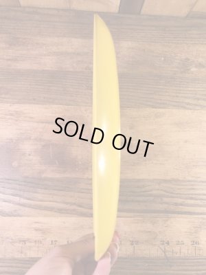 スマイルのプラスチック製の70年代ビンテージお皿