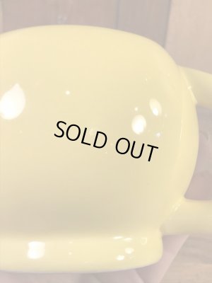 スマイルフェイスのセラミック製の90’s〜ヴィンテージマグ