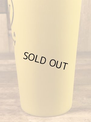 “Have A Happy Day”のスマイルフェイスの70’sヴィンテージプラスチックコップ