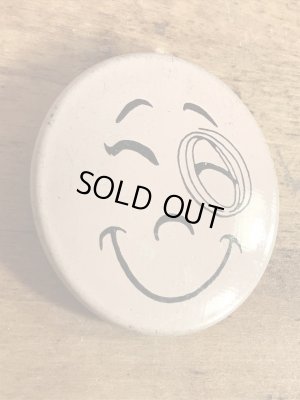 Creative Houseのスマイルの70年代ビンテージ缶バッジ