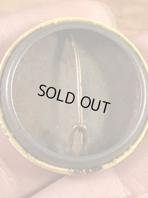 Button Worksのスマイルフェイスの70’sヴィンテージ缶バッチ