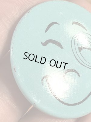 Creative Houseのスマイルの70年代ビンテージ缶バッジ