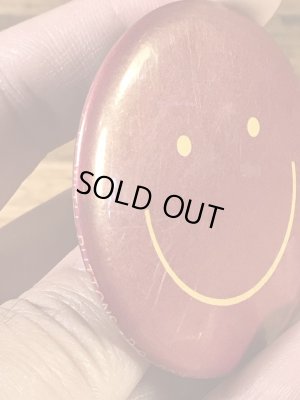 Say It With Buttons社製のスマイルの70〜80年代ビンテージ缶バッジ