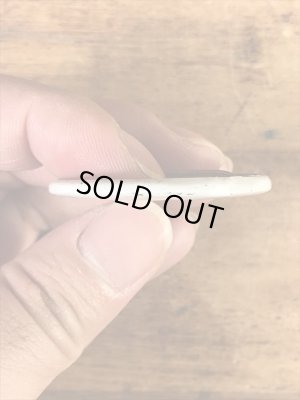 “Creative House”のスマイルフェイスの70’sヴィンテージ缶バッチ