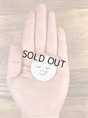 Creative Houseのスマイルの70年代ビンテージ缶バッジ