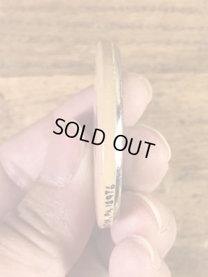 “Denhams”のスマイルの70年代ビンテージ缶バッジ