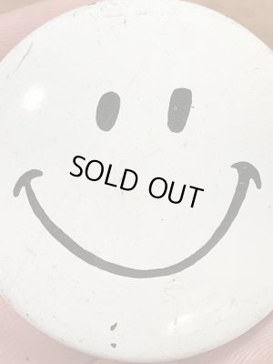 “Creative House”のスマイルの70年代ビンテージ缶バッジ