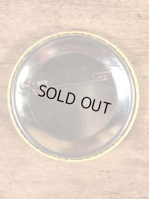 “Sioux Narrows Friendly Peace”のスマイルフェイスの80’s〜ヴィンテージ缶バッチ