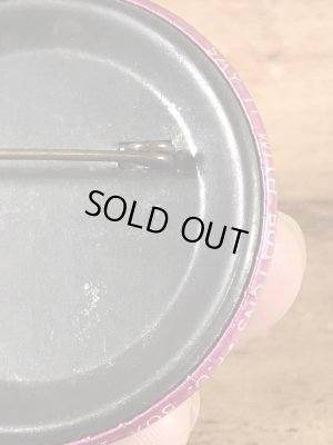 Say It With Buttons社製のスマイルフェイスの70〜80’sヴィンテージ缶バッチ