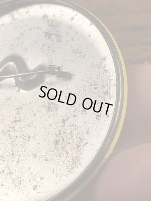 スマイルの金属製の80年代〜ビンテージ缶バッジ