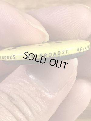 Button Worksのスマイルの70年代ビンテージ缶バッジ