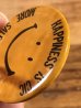“Happiness Is Cic More Sales & Profits”と書かれたスマイルの70年代ビンテージ缶バッジ
