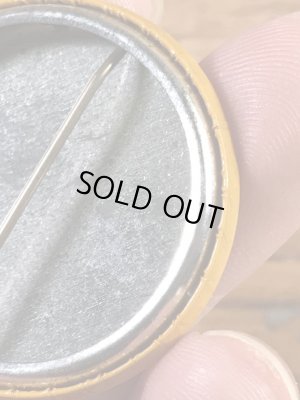 “Happiness Is Cic More Sales & Profits”と書かれたスマイルの70年代ビンテージ缶バッジ