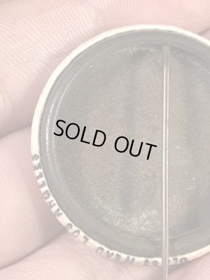 “Glass Head Los Angeles”のスマイルフェイスの70’sヴィンテージ缶バッチ