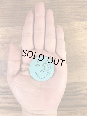 Creative Houseのスマイルの70年代ビンテージ缶バッジ