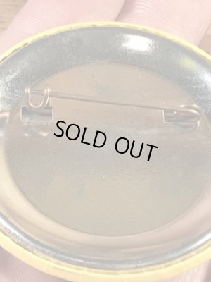 “Sioux Narrows Friendly Peace”のスマイルフェイスの80’s〜ヴィンテージ缶バッチ