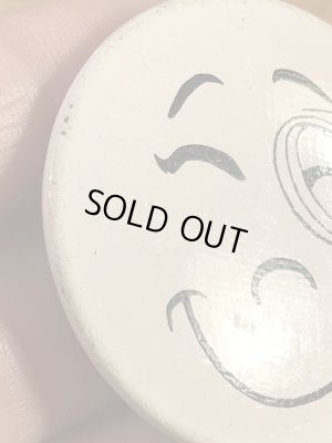 Creative Houseのスマイルの70年代ビンテージ缶バッジ