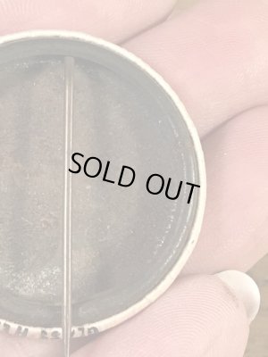 アイボリーのスマイルの70年代ビンテージ缶バッジ