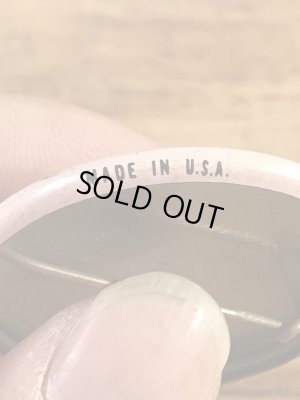 Creative Houseのスマイルフェイスの70’sヴィンテージ缶バッチ