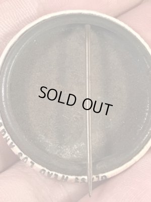 アイボリーのスマイルの70年代ビンテージ缶バッジ